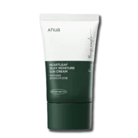 Зволожувальний сонцезахисний крем ANUA Heartleaf Silky Moisture Suncream SPF 50+, 50ml
