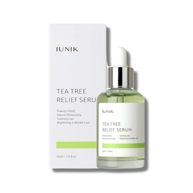 Заспокійлива сироватка з чайним деревом IUNIK Tea Tree Relief Serum, 50ml