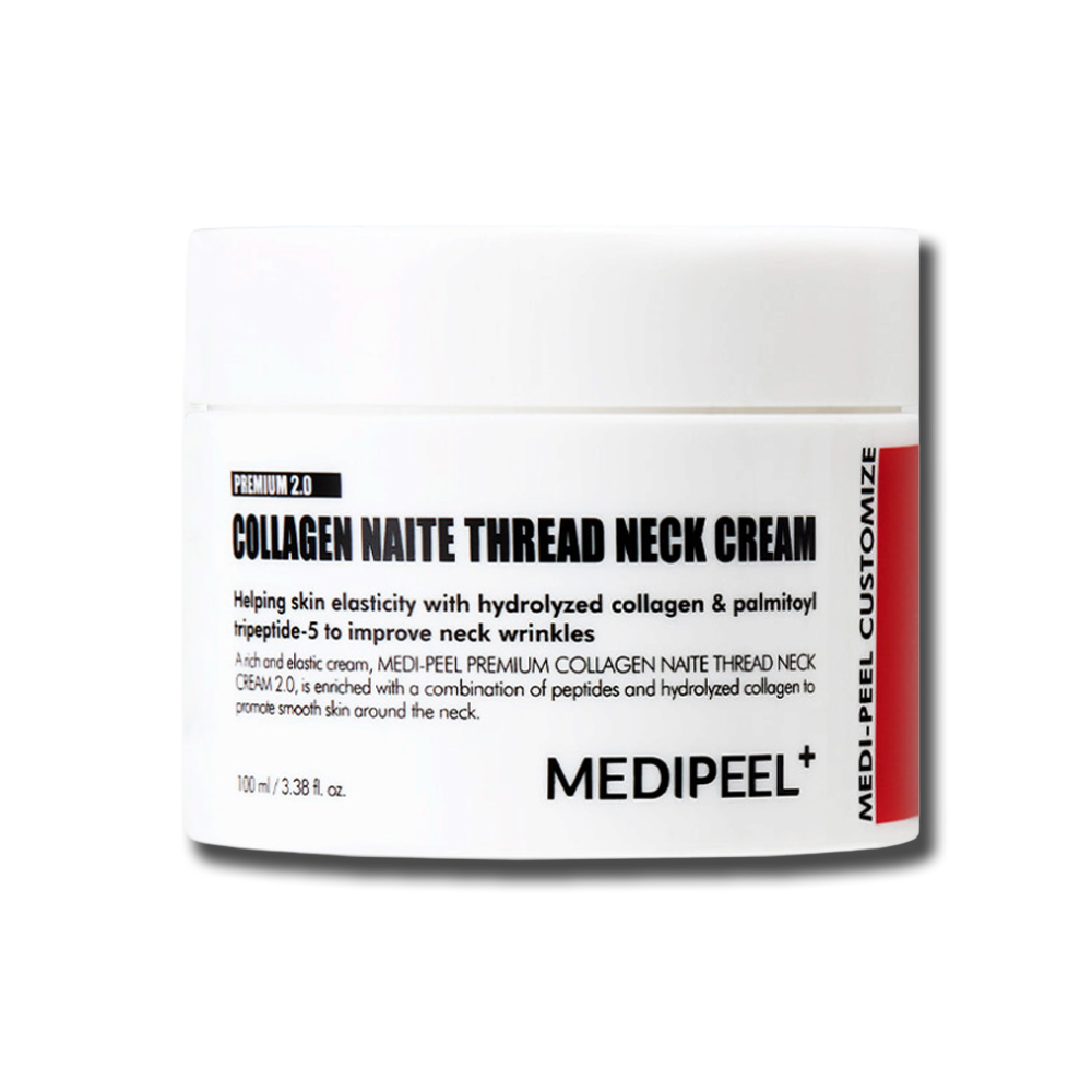 Підтягуючий пептидний крем для шиї та декольте Medipeel Premium Collagen Naite Thread Neck Cream 2.0 100ml