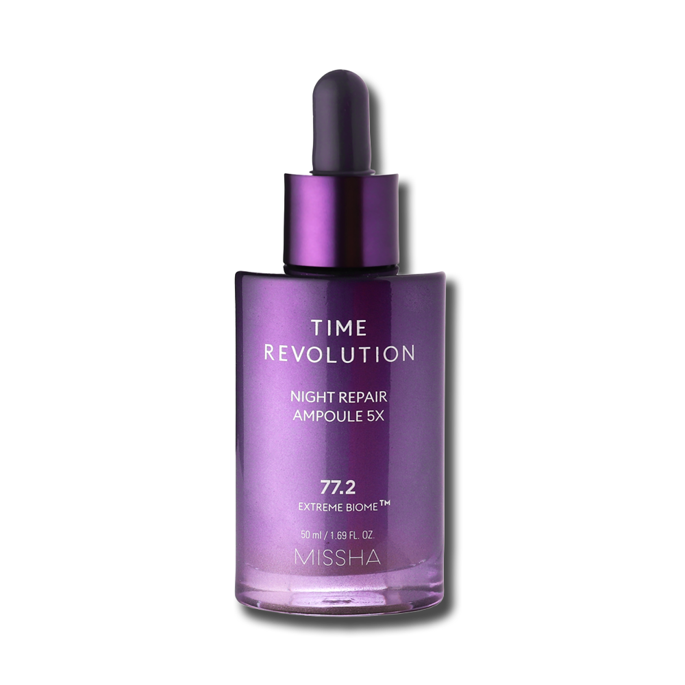 Омолоджувальна нічна сироватка з пробіотиками Missha Time Revolution Night Repair Ampoule 5X