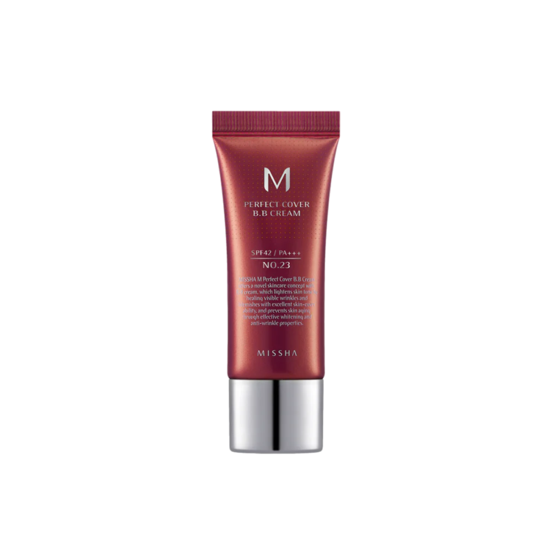 BB крем Missha M Perfect Cover BB Cream SPF42 PA++ №23 (натуральний беж), 20ml