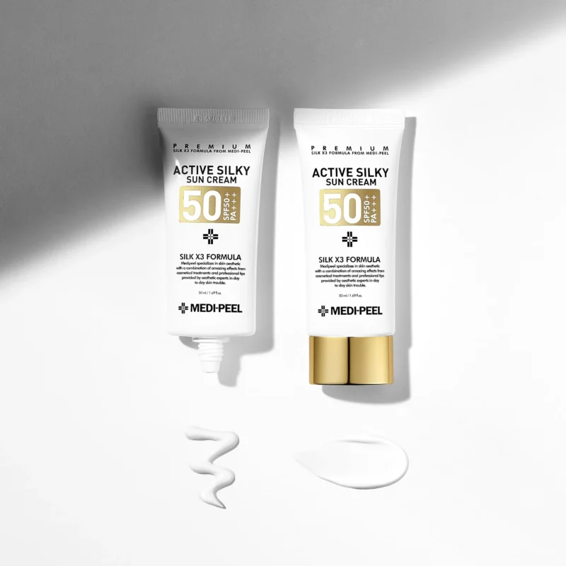 Сонцезахисний крем Medipeel Active Silky Sun Cream SPF 50+ PA+++