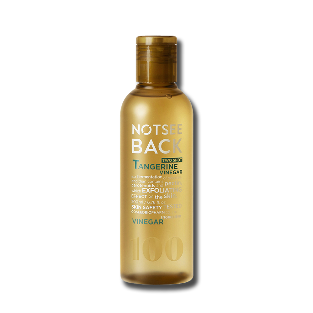Відлущувальний тонер для обличчя з екстрактом зеленого мандарину NOTSEEBACK Two Shot Tangerine Vinegar 200ml