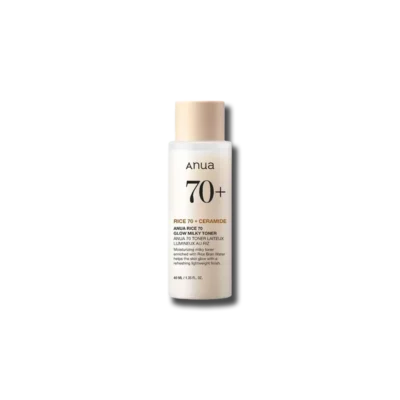 Живильний тонер з рисовим екстрактом і керамідами Anua Rice 70 Glow Milky Toner - 40ml