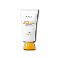 Зволожуючий сонцезахисний крем без білих слідів ANUA Zero-cast Moisturizing Finish Sunscreen