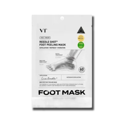 Пілінг-маска для ніг з AHA-кислотами і  мікроголками VT Reedle Shot Foot Peeling Mask