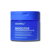 Зволожувальні педи для сяяння шкіри MEDIPEEL MOOLTOX GLOW MOISTURIZING PAD 2X