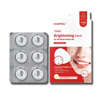 Відбілювальні патчі з колагеном MEDIPEEL RED LACTO COLLAGEN BRIGHTENING PATCH