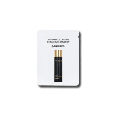 Антивікова емульсія зі стовбуровими клітинами рослин для зволоження, відновлення та пружності шкіри Medipeel Cell Toxing Dermajours Emulsion Sample Pouch 1.5ml