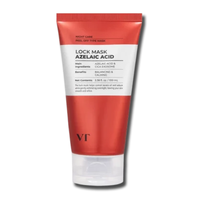 Заспокійлива та відновлююча маска-плівка з азелаїновою кислотою VT AZ Care Lock Mask, 100 ml