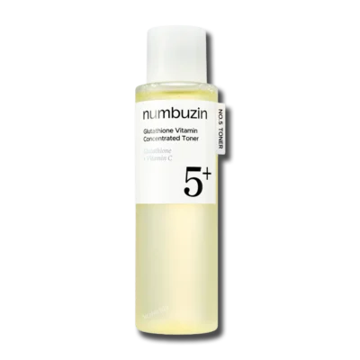 Тонер для обличчя для зменшення пігментації та надання сяйва Numbuzin No.5+ Glutathione Vitamin Concentrated Toner