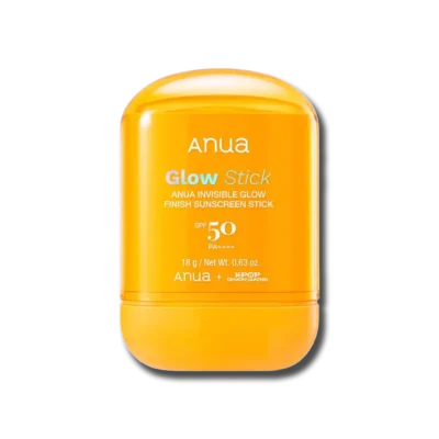 Сонцезахисний стік з невидимим сяючим фінішем SPF50 ANUA Invisible Glow Finish Sunscreen Stick 18g