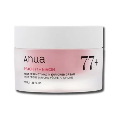 Зволожуючий крем з ніацинамідом Anua Peach 77 Niacin Enriched Cream