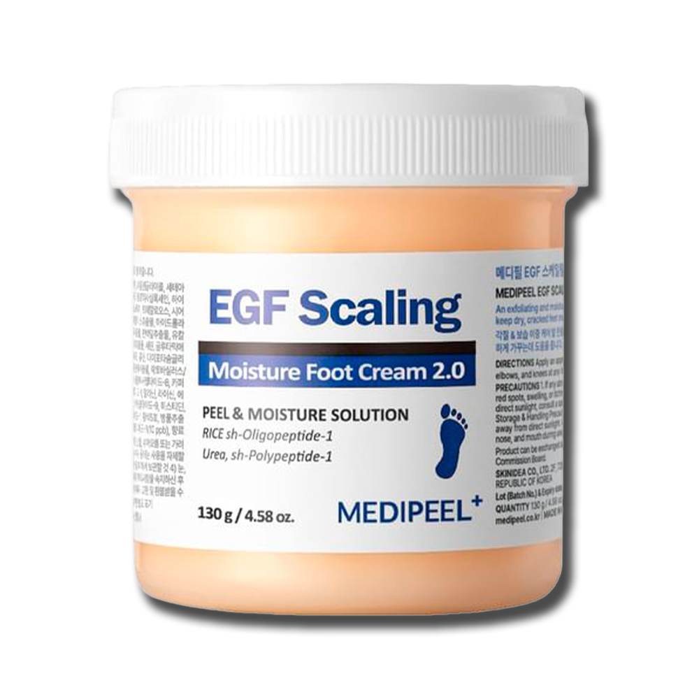 Зволожуючий пілінг-крем для ніг з EGF MEDIPEEL EGF SCALING MOISTURE FOOT CREAM 2.0 (оновлений)